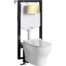 Система инсталяции с унитазом WASSERKRAFT VILS 56TLT.010.ME.PG03.H001