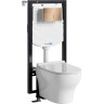 Система инсталяции с унитазом WASSERKRAFT VILS 56TLT.010.ME.RG04.H001