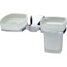 Стакан WASSERKRAFT WERN K-2526 с мыльницей