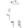 Встраиваемый комплект для душа WASSERKRAFT A16067WHITE
